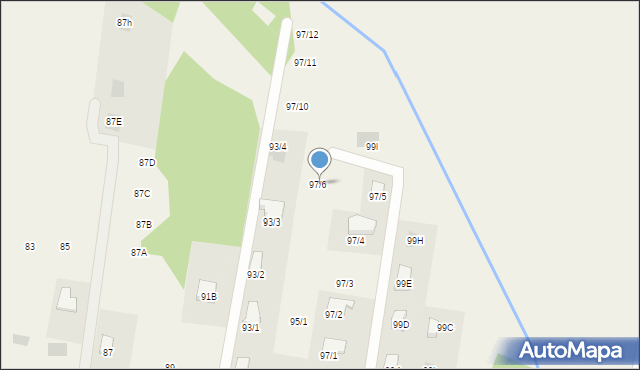 Studzianki, Supraślska, 97/6, mapa Studzianki