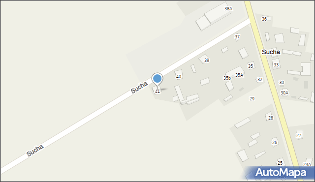 Sucha, Sucha, 41, mapa Sucha