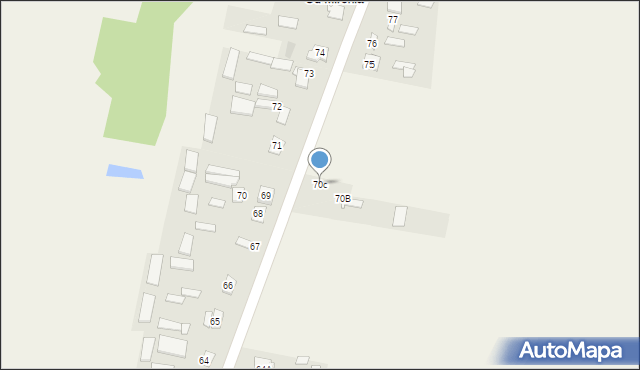 Sucha, Sucha, 70c, mapa Sucha