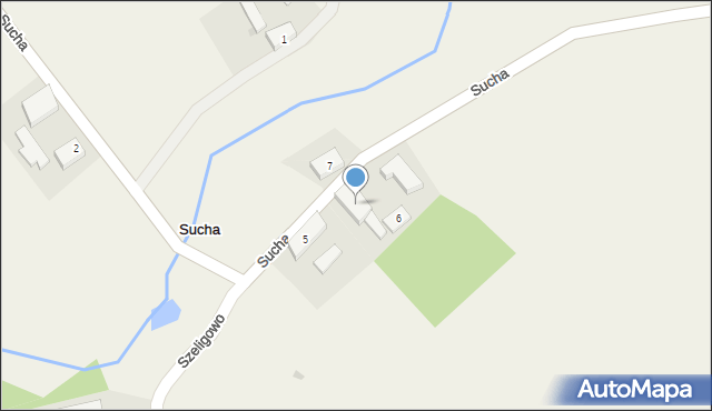 Sucha, Sucha, 6, mapa Sucha