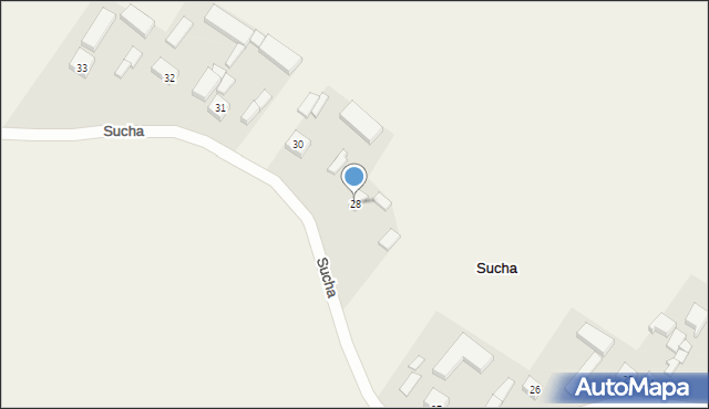 Sucha, Sucha, 28, mapa Sucha