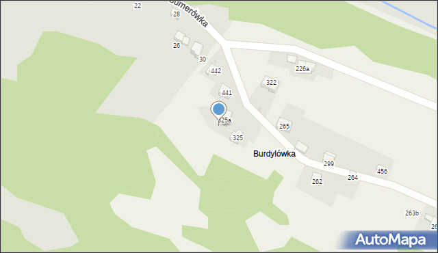 Sucha Beskidzka, Sumerówka, 36, mapa Sucha Beskidzka