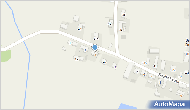 Sucha Dolna, Sucha Dolna, 3, mapa Sucha Dolna