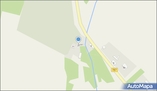 Sucha Poduchowna, Sucha Poduchowna, 10, mapa Sucha Poduchowna