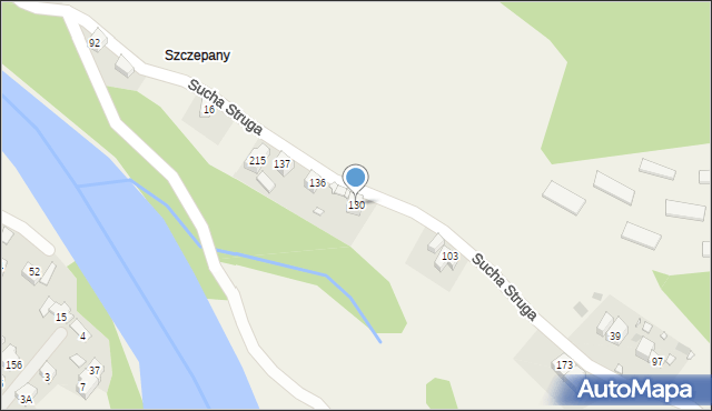 Sucha Struga, Sucha Struga, 130, mapa Sucha Struga
