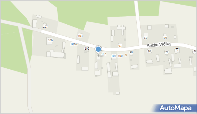 Sucha Wólka, Sucha Wólka, 104, mapa Sucha Wólka