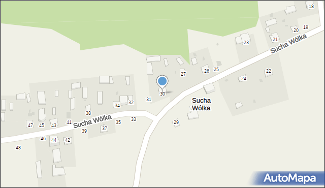 Sucha Wólka, Sucha Wólka, 30, mapa Sucha Wólka