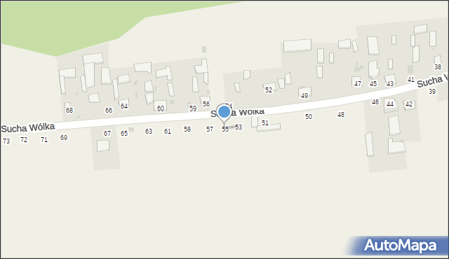 Sucha Wólka, Sucha Wólka, 55, mapa Sucha Wólka