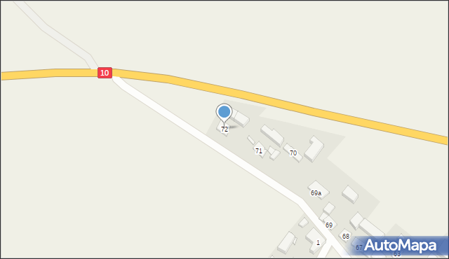 Suchanówko, Suchanówko, 72, mapa Suchanówko