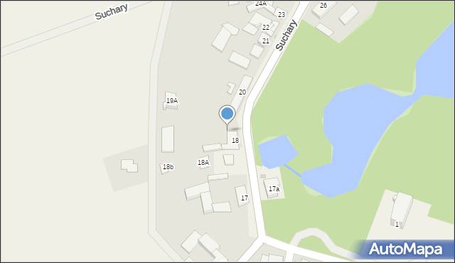 Suchary, Suchary, 19, mapa Suchary