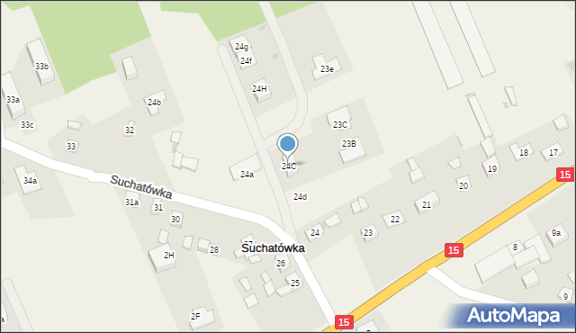 Suchatówka, Suchatówka, 24C, mapa Suchatówka