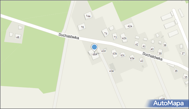 Suchatówka, Suchatówka, 44A, mapa Suchatówka