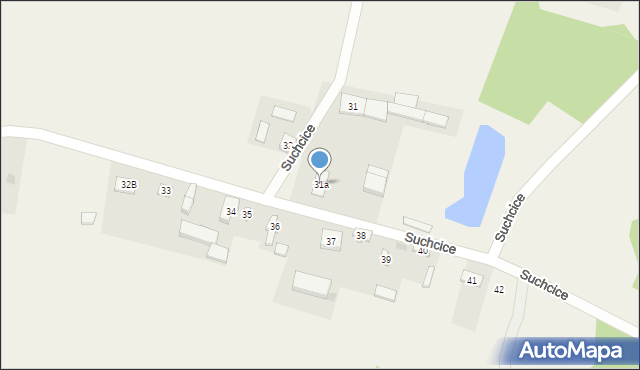 Suchcice, Suchcice, 31a, mapa Suchcice