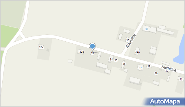 Suchcice, Suchcice, 33, mapa Suchcice