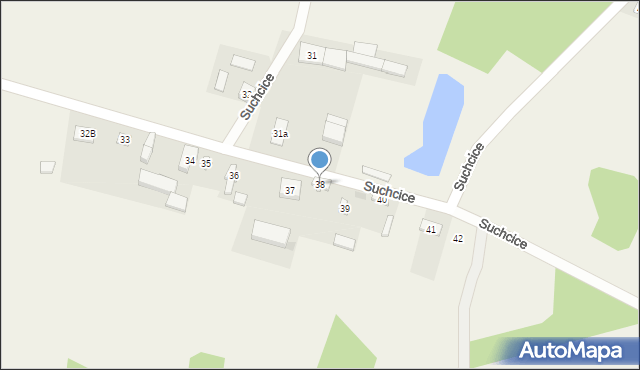Suchcice, Suchcice, 38, mapa Suchcice