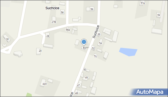 Suchcice, Suchcice, 53, mapa Suchcice