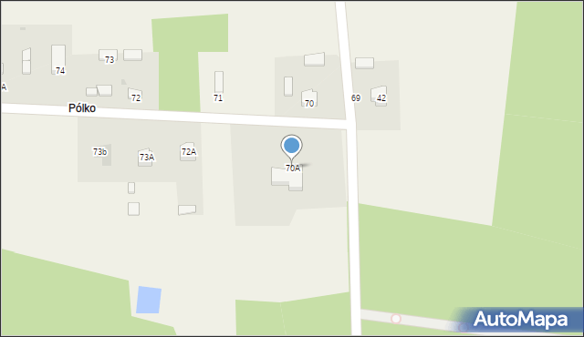 Suchcice, Suchcice, 70A, mapa Suchcice