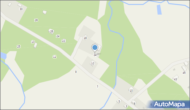 Suchobrzeźnica, Suchobrzeźnica, 14, mapa Suchobrzeźnica