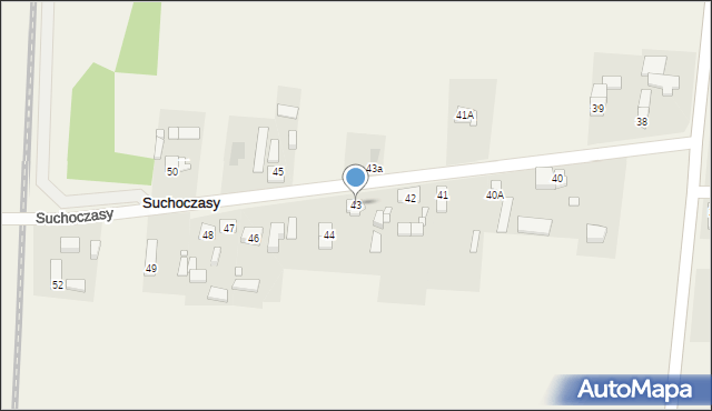 Suchoczasy, Suchoczasy, 43, mapa Suchoczasy
