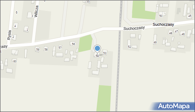 Suchoczasy, Suchoczasy, 54, mapa Suchoczasy