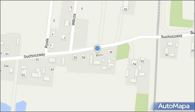 Suchoczasy, Suchoczasy, 57, mapa Suchoczasy
