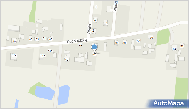 Suchoczasy, Suchoczasy, 60, mapa Suchoczasy