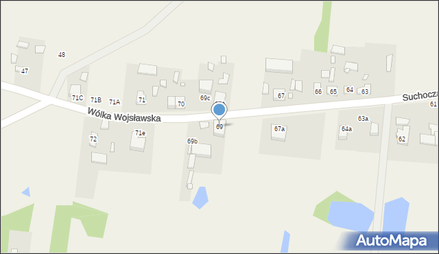 Suchoczasy, Suchoczasy, 69, mapa Suchoczasy