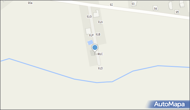 Suchoczasy, Suchoczasy, 91E, mapa Suchoczasy