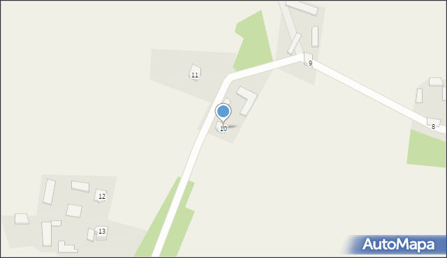 Suchodębie, Suchodębie, 10, mapa Suchodębie