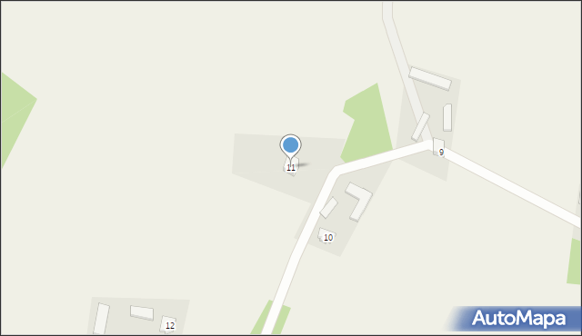 Suchodębie, Suchodębie, 11, mapa Suchodębie