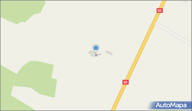 Suchodół Włościański, Suchodół Włościański, 98, mapa Suchodół Włościański