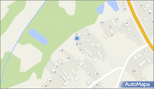 Suchodoły, Suchodoły, 23, mapa Suchodoły