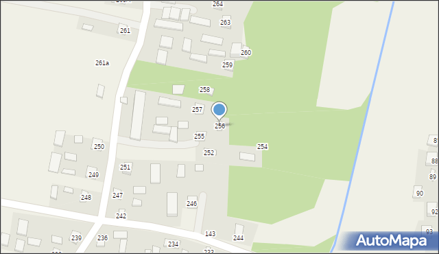 Suchodoły, Suchodoły, 256, mapa Suchodoły