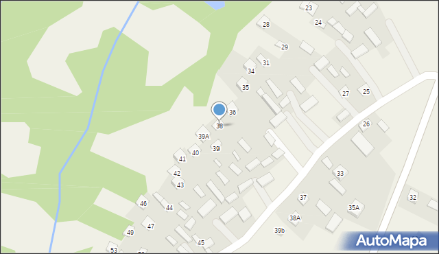 Suchodoły, Suchodoły, 38, mapa Suchodoły