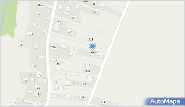 Suchodoły, Suchodoły, 76, mapa Suchodoły