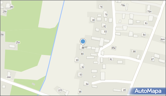 Suchodoły, Suchodoły, 88, mapa Suchodoły