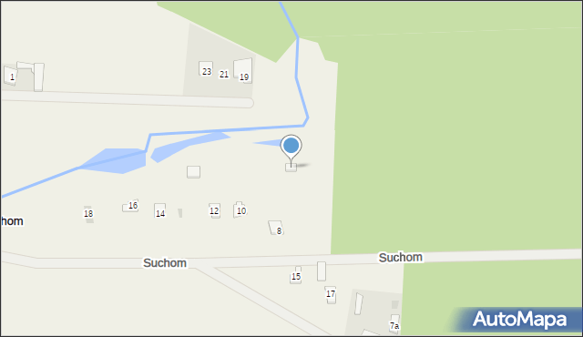 Suchom, Suchom, 8a, mapa Suchom