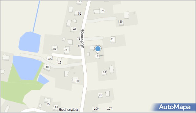 Suchoraba, Suchoraba, 33, mapa Suchoraba