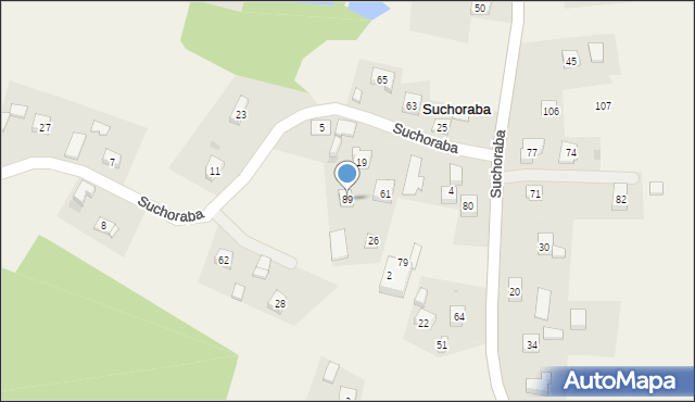 Suchoraba, Suchoraba, 89, mapa Suchoraba