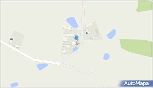 Suchorączek, Suchorączek, 44, mapa Suchorączek