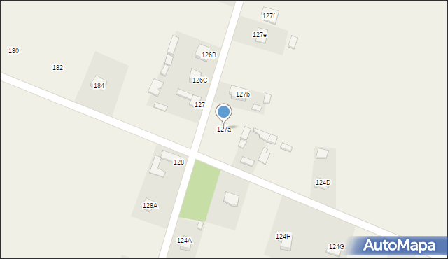 Suchowola, Suchowola, 127a, mapa Suchowola