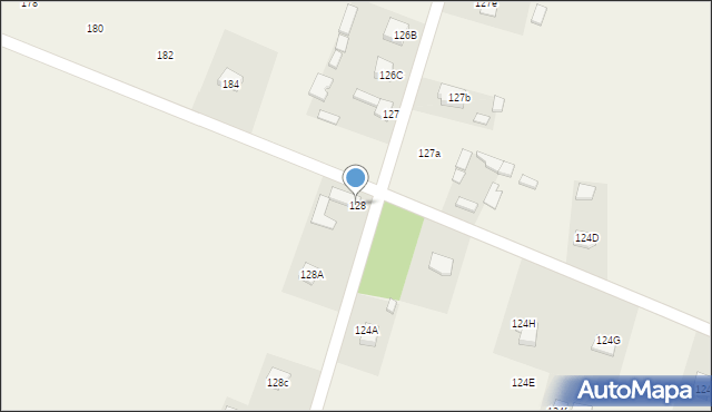 Suchowola, Suchowola, 128, mapa Suchowola