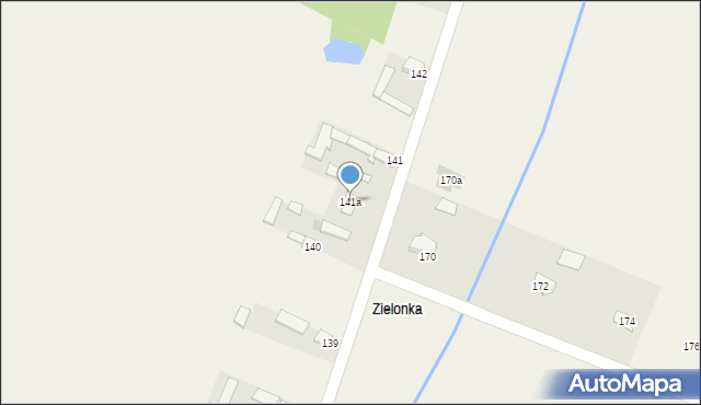 Suchowola, Suchowola, 141a, mapa Suchowola