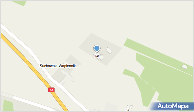 Suchowola, Suchowola, 146, mapa Suchowola