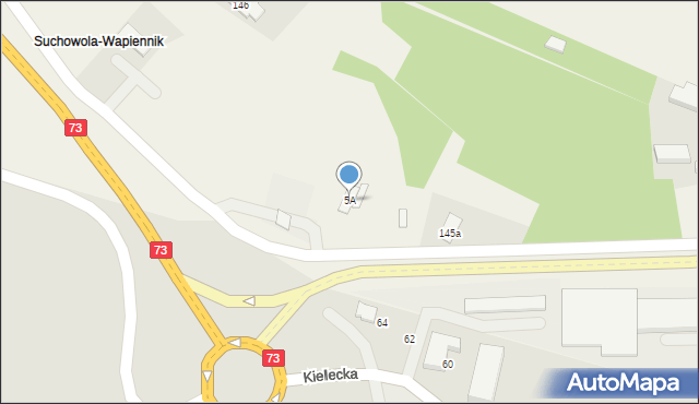 Suchowola, Suchowola, 5A, mapa Suchowola