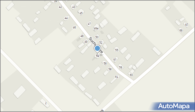 Suchynicze, Suchynicze, 54, mapa Suchynicze