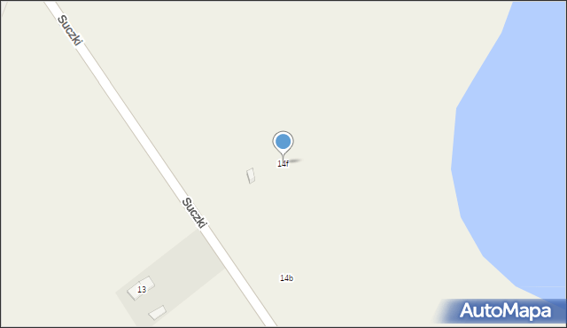 Suczki, Suczki, 14f, mapa Suczki