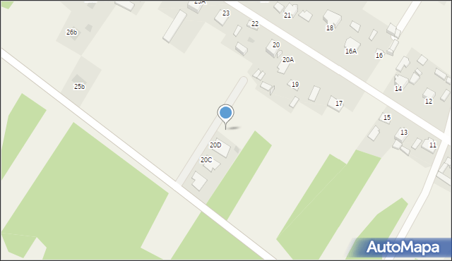 Sudół, Sudół, 20e, mapa Sudół