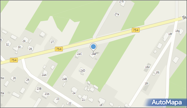 Sudół, Sudół, 24e, mapa Sudół