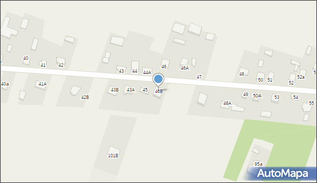 Sudół, Sudół, 46B, mapa Sudół